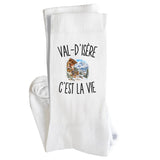 Chaussettes Homme Femme Val-d’Isère c’est la vie