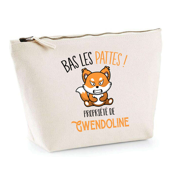 Trousse pochette de rangement maquillage Fête des Mères Mamie Famille Idée Cadeau anniversaire Noël Travail Boulot Métier Départ Retraite Collègue Femme