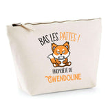 Trousse pochette de rangement maquillage Fête des Mères Mamie Famille Idée Cadeau anniversaire Noël Travail Boulot Métier Départ Retraite Collègue Femme
