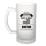 Chope de bière homme personnalisé idée cadeau homme Chope de bière original homme Chope de bière prénom cadeau noël anniversaire secret santa Verre à Bière pinte