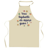 Cadeau Cuisinier cuisinière mère maman papa père mamie papi Vêtement Blouse de protection Barbecue Jardinage Tablier de Travail Tâches ménagères 