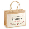 Sac Fête des Mères Mamie MAman Soeur Femme Famille Idée Cadeau anniversaire Noël Travail Boulot Métier Départ Retraite Collègue Femme cabas shopping plage