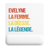 Tapis de souris ergonomique avec repose-poignet, accessoire bureau pour femme et homme, fête des pères, cadeau pas cher, idée cadeau fête des mères, secret santa, départ à la retraite, télétravail et gaming