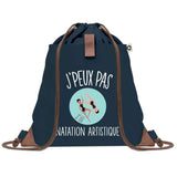 sac a dos bleu coton recycle avec pochette idee cadeau originale pour collegue ami prof ou membre de la famille cadeau mixte noel anniversaire secret santa ou depart au travail sac leger pratique et ecologique design breton moderne