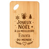 Planche à découper cadeau Noël famille amis papa maman mamie papi, idée cadeau apéro et cuisine, Secret Santa