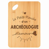Planche bambou gravée personnalisée homme idée cadeau Fête des Pères apéro 30×20 prénom cuisine plateau fromage anniversaire noel papa papi 