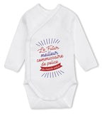 Body manches longues Futur Meilleur Commissaire de police