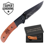 cadeau homme personnalisé idée papa fête des pères noël mari saint valentin élégant pratique gravé inox bois acier durable pliant de poche utile aventurier randonneur bricoleur chic original compagnon plein air robuste cadeau unique