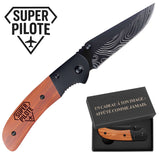 cadeau homme personnalisé idée papa fête des pères noël mari saint valentin élégant pratique gravé inox bois acier durable pliant de poche utile aventurier randonneur bricoleur chic original compagnon plein air robuste cadeau unique