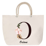Sac Fête des Mères Mamie Famille Idée Cadeau anniversaire Noël Travail Boulot Métier Départ Retraite Collègue Femme cabas shopping plage
