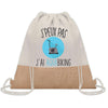 Sac Fête des Mères Mamie Cadeau anniversaire Noël Travail Métier Départ Retraite Collègue Femme Homme Fête des Pères Papa Maman Papi cabas shopping plage