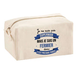 Sac Fête des Mères Mamie Famille Idée Cadeau anniversaire Noël Travail Boulot Métier Départ Retraite Collègue Femme cabas shopping plage