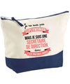 Pochette Trousse Fête des Mères Fêtes des Pères Mamie Papi Famille Idée Cadeau anniversaire Noël Travail Boulot Métier Départ Retraite Collègue Femme Homme