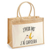 Sac Fête des Mères Mamie Famille Idée Cadeau anniversaire Noël Travail Boulot Métier Départ Retraite Collègue Femme cabas shopping plage Homme Papa Papi Pères Frère