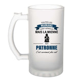 Chope de bière personnalisé, idée cadeau pour maman, femme ou collègue. Parfait pour Noël, anniversaire, fête des mères ou Secret Santa.