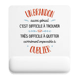 Tapis de souris ergonomique avec repose-poignet, accessoire bureau pour femme et homme, fête des pères, cadeau pas cher, idée cadeau fête des mères, secret santa, départ à la retraite, télétravail et gaming