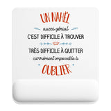 Tapis de souris ergonomique avec repose-poignet, accessoire bureau pour femme et homme, fête des pères, cadeau pas cher, idée cadeau fête des mères, secret santa, départ à la retraite, télétravail et gaming