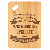 Planche bambou gravée personnalisée femme idée cadeau Fête des Mères apéro 30×20 prénom cuisine plateau fromage anniversaire noel maman mamie