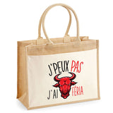 Sac Fête des Mères Mamie Famille Idée Cadeau anniversaire Noël Travail Boulot Métier Départ Retraite Collègue Femme cabas shopping plage Homme Papa Papi Pères Frère