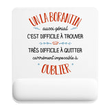 Tapis de souris ergonomique avec repose-poignet, accessoire bureau pour femme et homme, fête des pères, cadeau pas cher, idée cadeau fête des mères, secret santa, départ à la retraite, télétravail et gaming