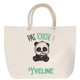 Sac Fête des Mères Mamie Famille Idée Cadeau anniversaire Noël Travail Boulot Métier Départ Retraite Collègue Femme cabas shopping plage