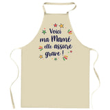 Cadeau Cuisinier cuisinière mère maman papa père mamie papi Vêtement Blouse de protection Barbecue Jardinage Tablier de Travail Tâches ménagères 