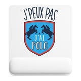 Tapis de souris ergonomique avec repose-poignet, accessoire bureau pour femme et homme, fête des pères, cadeau pas cher, idée cadeau fête des mères, secret santa, départ à la retraite, télétravail et gaming