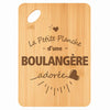 Planche bambou gravée personnalisée femme idée cadeau Fête des Mères apéro 30×20 prénom cuisine plateau fromage anniversaire noel maman mamie