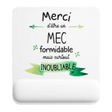 Tapis de souris ergonomique avec repose-poignet, accessoire bureau pour femme et homme, fête des pères, cadeau pas cher, idée cadeau fête des mères, secret santa, départ à la retraite, télétravail et gaming