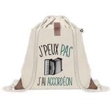 Sac à dos avec pochette J'peux pas Accordéon