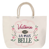 Sac Fête des Mères Mamie Famille Idée Cadeau anniversaire Noël Travail Boulot Métier Départ Retraite Collègue Femme cabas shopping plage