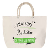 Sac Fête des Mères Mamie Famille Idée Cadeau anniversaire Noël Travail Boulot Métier Départ Retraite Collègue Femme cabas shopping plage