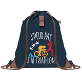 sac a dos bleu coton recycle avec pochette idee cadeau originale pour collegue ami prof ou membre de la famille cadeau mixte noel anniversaire secret santa ou depart au travail sac leger pratique et ecologique design breton moderne