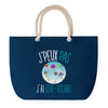 Sac de plage Bleu anse corde J'peux Pas Cerf Volant