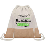 Sac Fête des Pères Papi Papa Cadeau anniversaire Noël Travail Boulot Métier Départ Retraite Collègue Homme cabas shopping plage