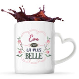Mug personnalisé, idée cadeau pour maman, femme collègue saint valentin Noël, anniversaire, fête des mères Secret Santa