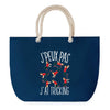 Sac de plage Bleu anse corde J'peux Pas Tricking