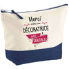 Pochette Trousse Fête des Mères Fêtes des Pères Mamie Papi Famille Idée Cadeau anniversaire Noël Travail Boulot Métier Départ Retraite Collègue Femme Homme