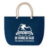 Sac de plage Bleu anse corde Course de Haies Légende Humour Geek