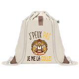 Sac à dos avec pochette J'peux pas Cuite Bière Alcool