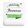 Tapis de souris ergonomique avec repose-poignet, accessoire bureau pour femme et homme, fête des pères, cadeau pas cher, idée cadeau fête des mères, secret santa, départ à la retraite, télétravail et gaming