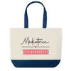 Sac de shopping bleu Médiatrice en Vacances