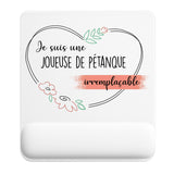 Tapis de souris ergonomique avec repose-poignet, accessoire bureau pour femme et homme, fête des pères, cadeau pas cher, idée cadeau fête des mères, secret santa, départ à la retraite, télétravail et gaming