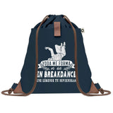 sac a dos bleu coton recycle avec pochette idee cadeau originale pour collegue ami prof ou membre de la famille cadeau mixte noel anniversaire secret santa ou depart au travail sac leger pratique et ecologique design breton moderne