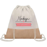 Sac Fête des Mères Mamie Maman Cadeau anniversaire Noël Travail Métier Départ Retraite Collègue Femme cabas shopping plage