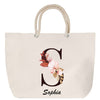 Sac Fête des Mères Mamie Famille Idée Cadeau anniversaire Noël Travail Boulot Métier Départ Retraite Collègue Femme cabas shopping plage