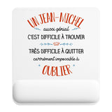 Tapis de souris ergonomique avec repose-poignet, accessoire bureau pour femme et homme, fête des pères, cadeau pas cher, idée cadeau fête des mères, secret santa, départ à la retraite, télétravail et gaming