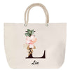 Sac Fête des Mères Mamie Famille Idée Cadeau anniversaire Noël Travail Boulot Métier Départ Retraite Collègue Femme cabas shopping plage