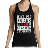 Débardeur 74 ans - Planetee