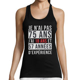 Débardeur 75 ans - Planetee